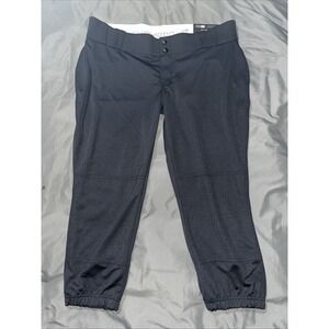New‎ Champro Women's Black Tournament Traditional Softball Pants Size XL